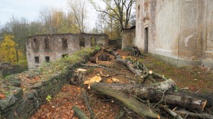 04 Kácení a úprava prostranství kolem zdevastovaného kostela ve Svatoboru 